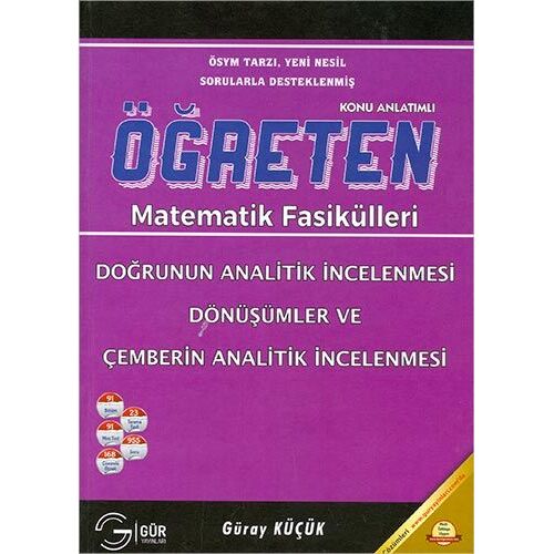 Gür Matematik Doğrunun ve Çemberin Analitik İncelenmesi Konu Anlatımlı