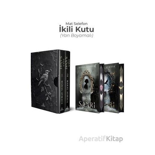 Saka ve Sanrı - İki Kitaplık Yan Boyamalı Kutu - Maral Atmaca - Ephesus Yayınları