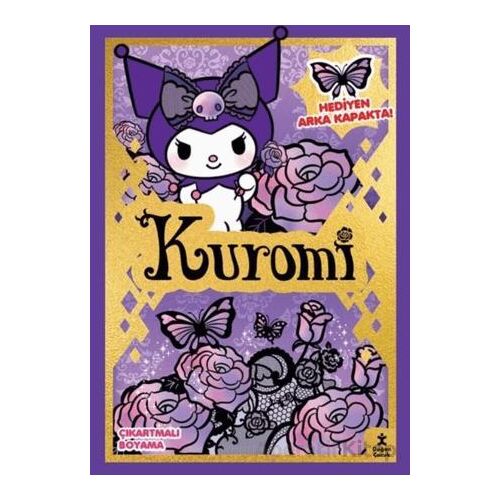 Kuromi - Parti Zamanı Çıkartmalı Boyama Kitabı - Kolektif - Doğan Çocuk