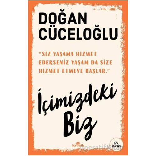 İçimizdeki Biz - Doğan Cüceloğlu - Kronik Kitap