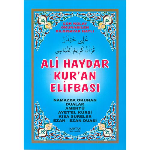 Kur’an Elifbası (Mavi) Haktan Yayınları