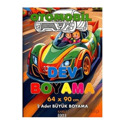 Otomobil Dev Boyama - Kollektif - Kabile Çocuk
