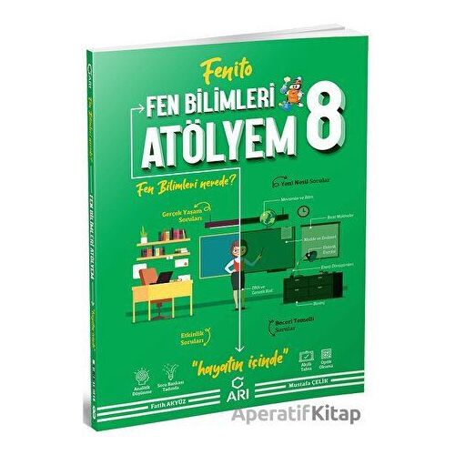 8.Sınıf Fen Bilimleri Atölyem Fenito (Kampanyalı) Arı Yayıncılık