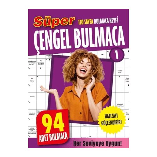 Süper Çengel Bulmaca 1 - Hakan Kayar - Dokuz Yayınları