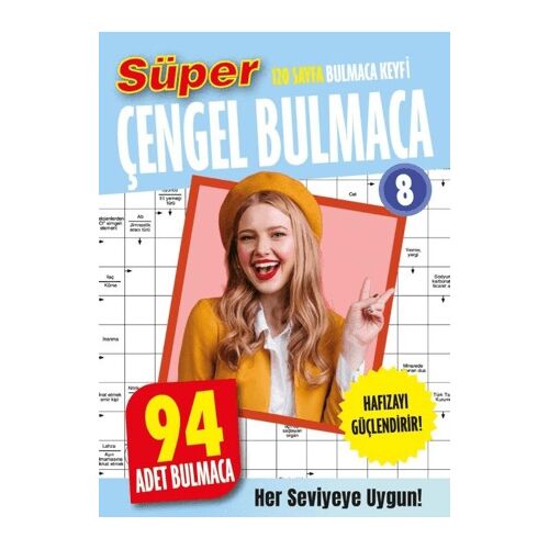 Süper Çengel Bulmaca 8 - Hakan Kayar - Dokuz Yayınları