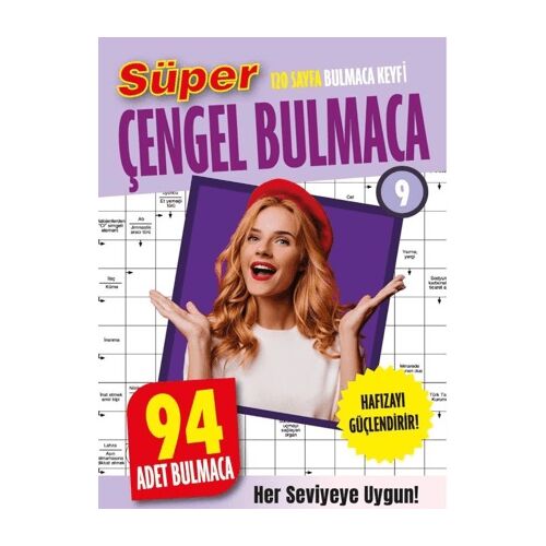 Süper Çengel Bulmaca 9 - Hakan Kayar - Dokuz Yayınları
