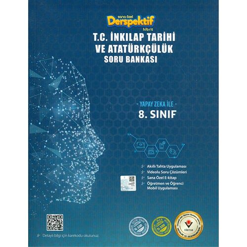 8.Sınıf LGS T.C. İnkılap Tarihi ve Atatürkçülük Soru Bankası Derspektif Hibrit Yayınları