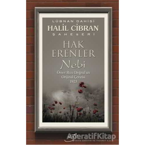 Nebi - Halil Cibran - Şira Yayınları