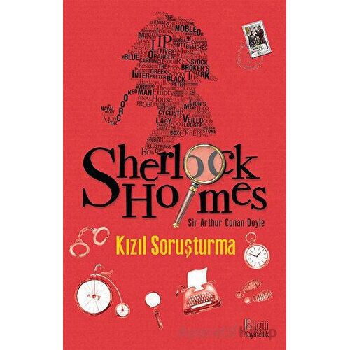 Sherlock Holmes: Kızıl Soruşturma - Arthur Conan Doyle - Bilgili Yayınları