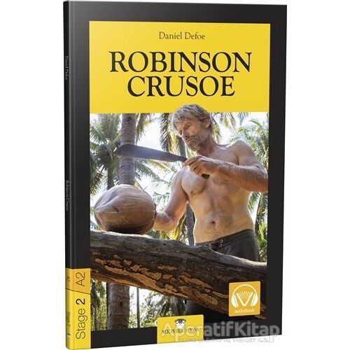 Robinson Crusoe - Stage 2 - İngilizce Hikaye - Daniel Defoe - MK Publications