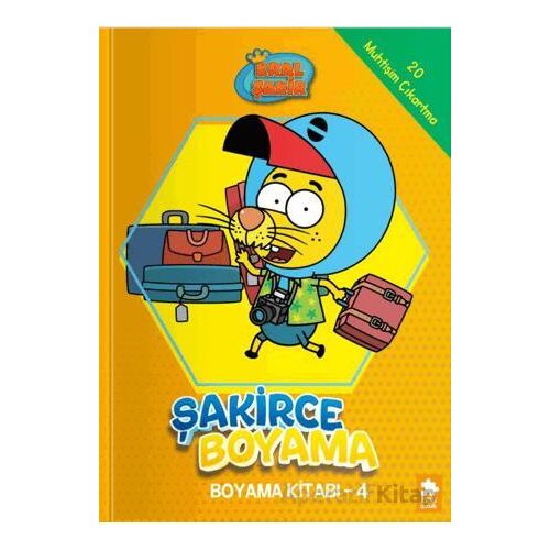 Kral Şakir - Şakirce Boyama Kitabı - 4 - Kolektif - Eksik Parça Yayınları