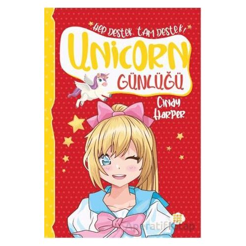 Unicorn Günlüğü 7 - Hep Destek, Tam Destek! - Cindy Harper - Dokuz Çocuk