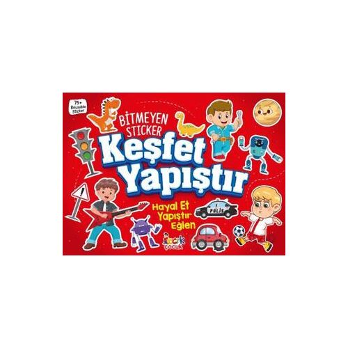Bitmeyen Sticker Keşfet Yapıştır - Erdi Doğan - Bıcırık Yayınları