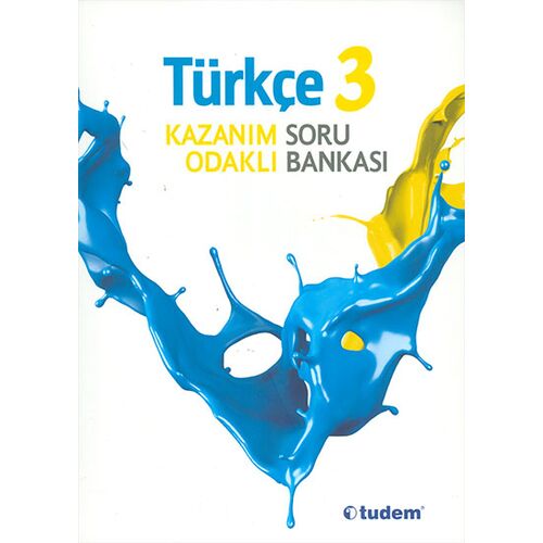 Tudem 3.Sınıf Türkçe Kazanım Odaklı Soru Bankası
