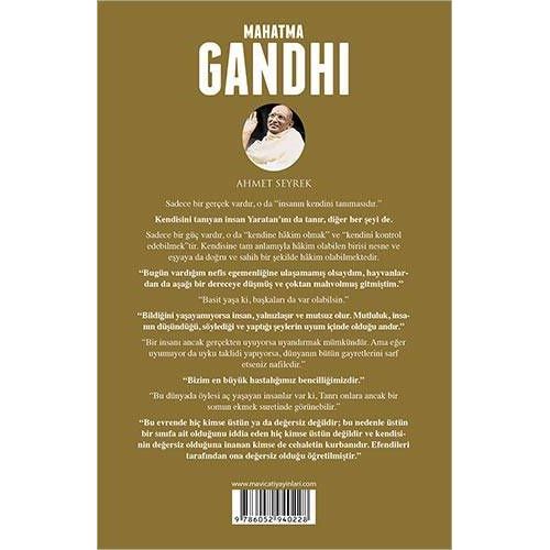 Mahatma Gandhi (Biyografi) Ahmet Seyrek - Maviçatı Yayınları