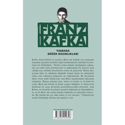 Taşrada Düğün Hazırlıkları - Franz Kafka - Maviçatı Yayınları