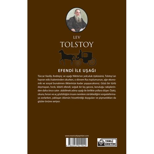 Efendi İle Uşağı - Tolstoy - Maviçatı (Dünya Klasikleri)