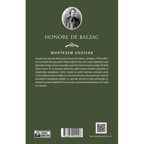 Muhteşem Godisar - Honore De Balzac - Maviçatı (Dünya Klasikleri)