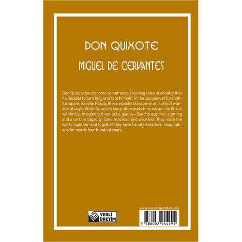 Don Quixote - Miguel De Cervantes (Stage-3) Maviçatı Yayınları
