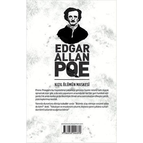 Kızıl Ölümün Maskesi - Edgar Allan Poe - Maviçatı Yayınları