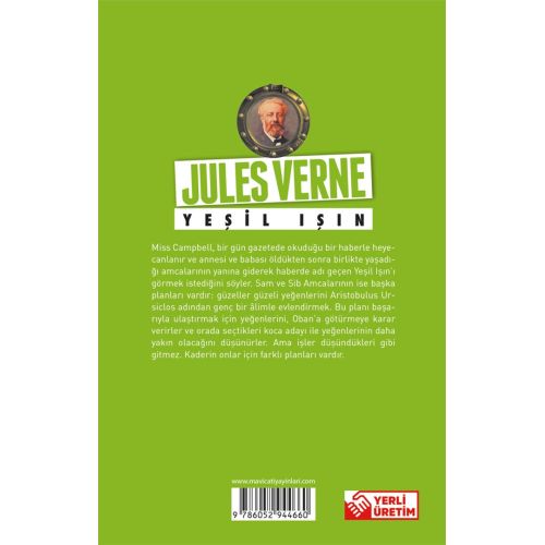 Yeşil Işın - Jules Verne - Maviçatı Yayınları