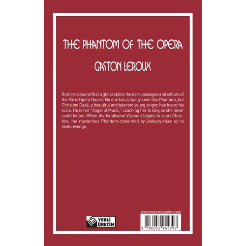 The Phantom of the Opera - Gaston Leroux (Stage-4) Maviçatı Yayınları