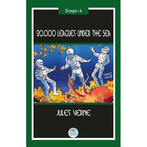 20.000 Leagues Under the Sea - Jules Verne (Stage-4) Maviçatı Yayınları