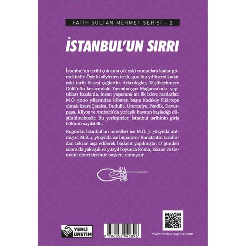 İstanbul’un Sırrı - Fatih Sultan Mehmet Serisi - Maviçatı Yayınları