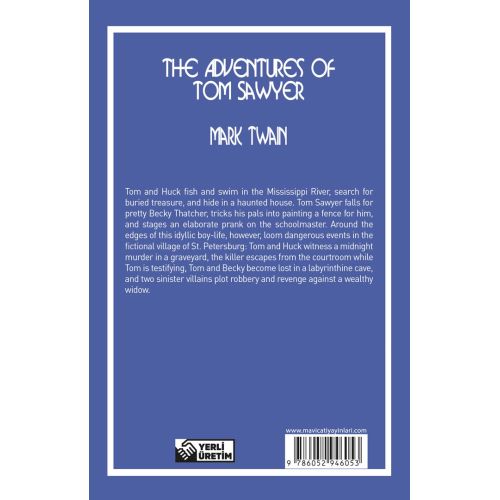 The Adventures of Tom Sawyer - Mark Twain (Stage-5) Maviçatı Yayınları