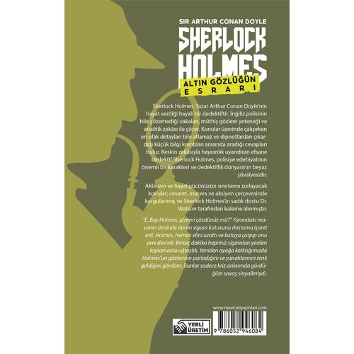 Altın Gözlüğün Esrarı - Sherlock Holmes - Maviçatı Yayınları