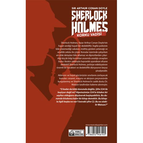 Korku Vadisi - Sherlock Holmes - Maviçatı Yayınları