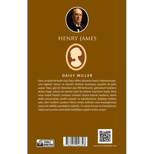 Daisy Miller - Henry James - Maviçatı (Dünya Klasikleri)