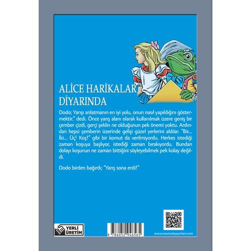 Alice Harikalar Diyarında - Lewis Carroll - Maviçatı Yayınları
