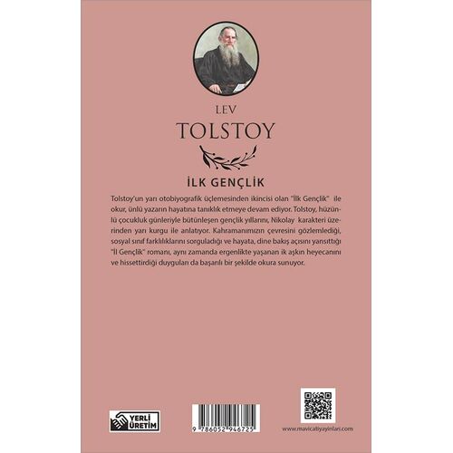 İlk Gençlik - Tolstoy - Maviçatı (Dünya Klasikleri)