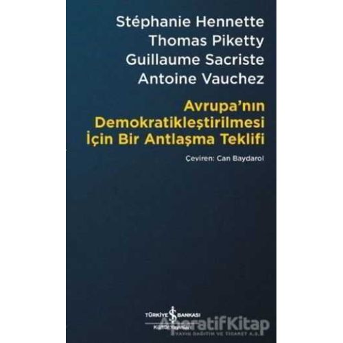 Avrupa’nın Demokratikleştirilmesi için Bir Antlaşma Teklifi