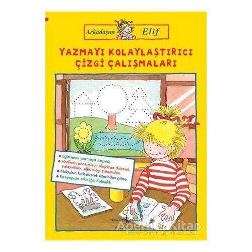 Yazmayı Kolaylaştırıcı Çizgi Çalışmaları - Arkadaşım Elif