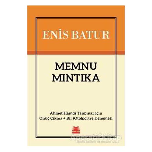 Memnu Mıntıka - Enis Batur - Kırmızı Kedi Yayınevi