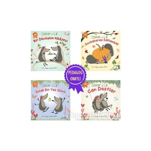 Pedagog Onaylı Hikayeler Set 3 – 4 Kitap - Kolektif - İndigo Çocuk