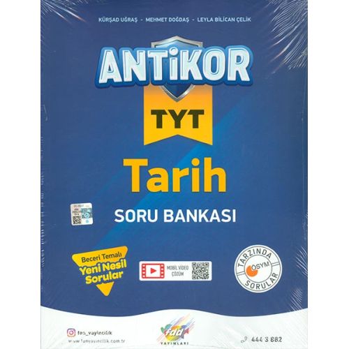 TYT Tarih Antikor Soru Bankası FDD Yayınları