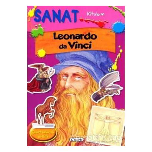 Sanat Kitabım - Leonardo da Vinci - Kolektif - Çiçek Yayıncılık