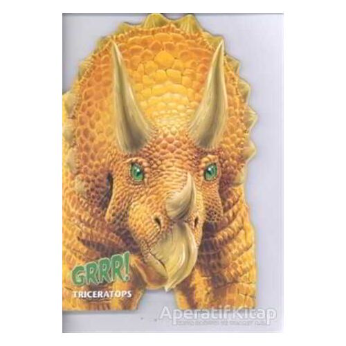 Şekilli Dinazorlar - Triceratops - Kolektif - Çiçek Yayıncılık