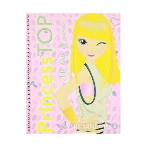 Princess Top My Book Of Secrets (Pembe) - Kolektif - Çiçek Yayıncılık