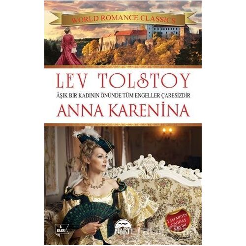 Anna Karenina - Lev Nikolayeviç Tolstoy - Martı Yayınları