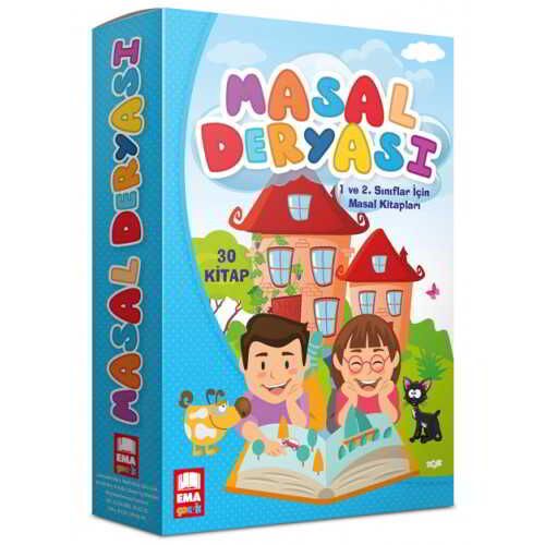 Masal Deryası 30 Kitap Takım-1. ve 2. Sınıflar için - Kolektif - Ema Çocuk