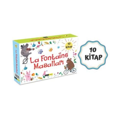 La Fontaine Masalları Seti - 10 Kitap Takım - Kolektif - Gendaş Çocuk