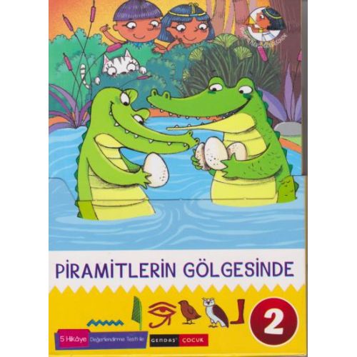 Piramitlerin Gölgesinde 5 Kitap 2. Seri - Poşetli - Kolektif - Gendaş Çocuk