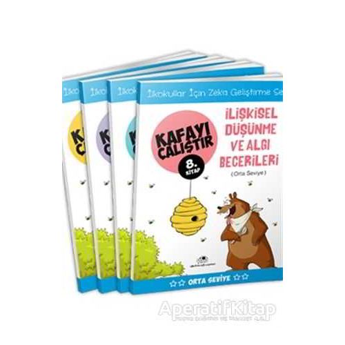 Orta Seviye - Kafayı Çalıştır (4 Kitap Takım) - Kolektif - Uğurböceği Yayınları