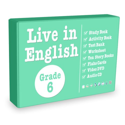 6.Sınıf İngilizce Öğrenme Seti Live in English