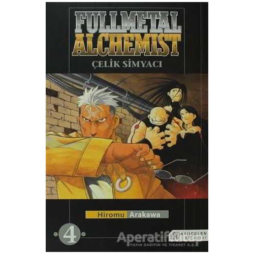 Fullmetal Alchemist - Çelik Simyacı 4 - Hiromu Arakawa - Akıl Çelen Kitaplar