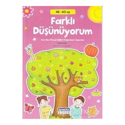 Farklı Düşünüyorum 48 60 Ay - Mehmet Türkdoğan - Çamlıca Çocuk Yayınları